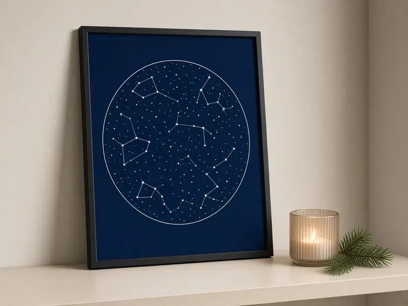 Custom Star Map Print