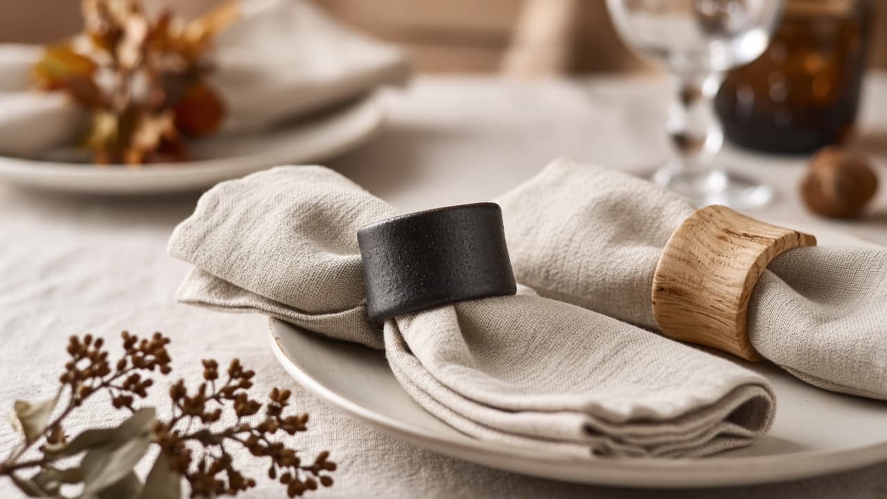 Halloween napkin rings